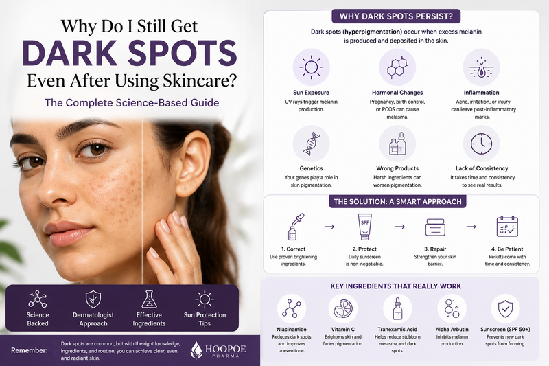 Why Do I Still Get Dark Spots Even After Using Skincare? The Complete Science-Based Guide