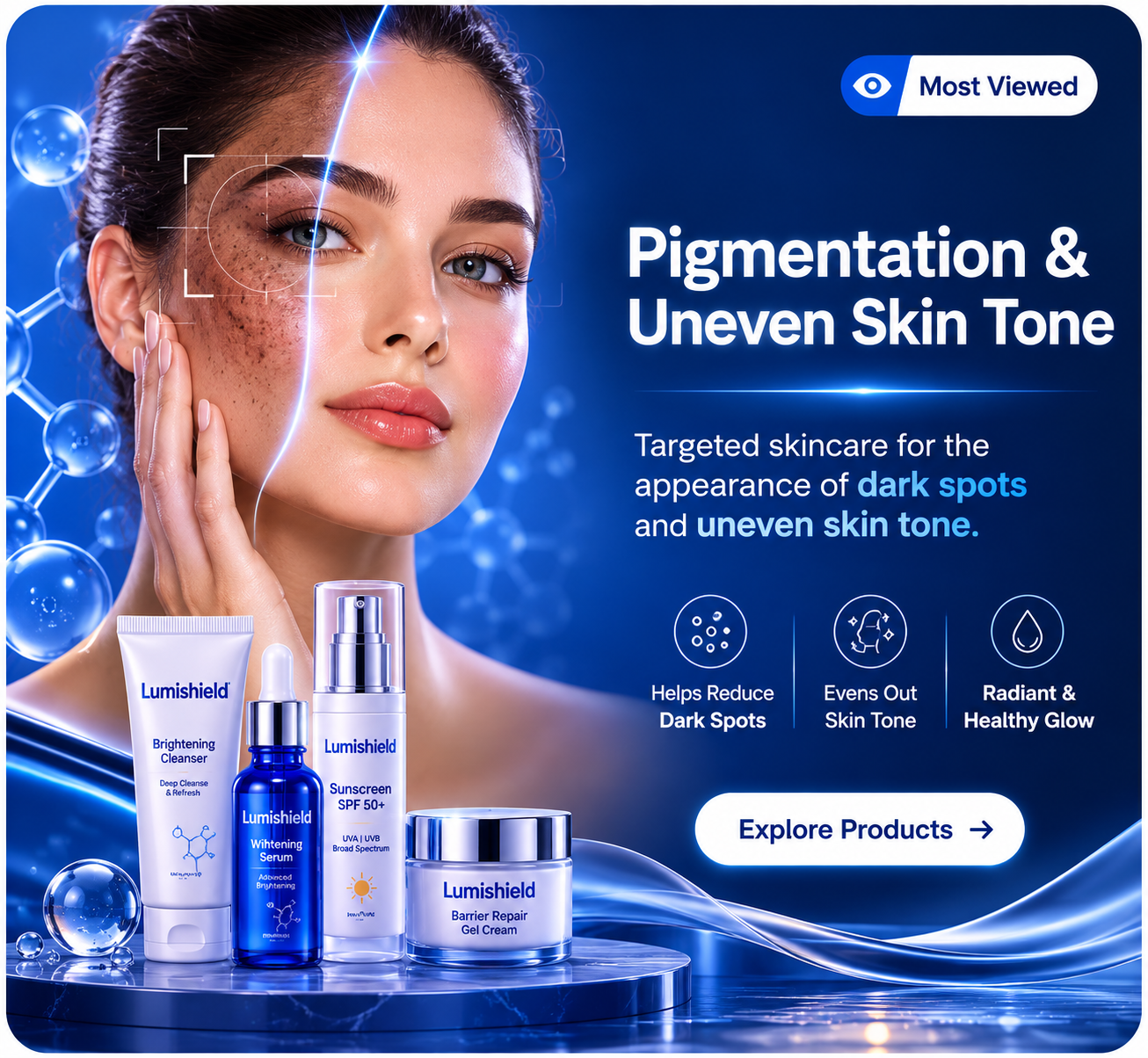 pigmentation and uneven Skin Tone