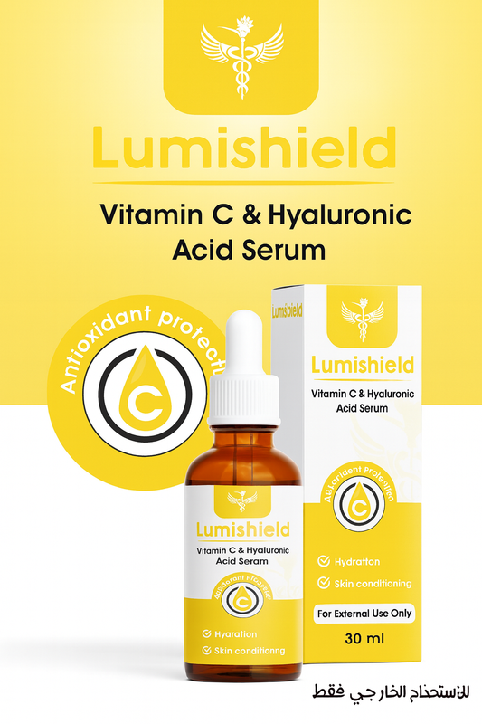 Lumishield Vitamin c & Hyaluronic acid - Hoopoepharm
